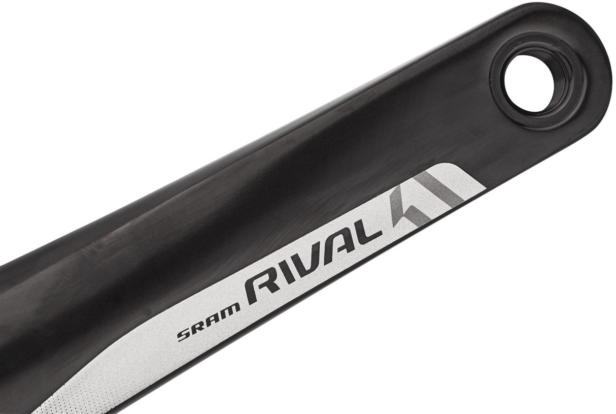 SRAM Rival 1 1 x 11 Gravel Chainset - 40T - Select Crank Arm Length - Sportandleisure.com
