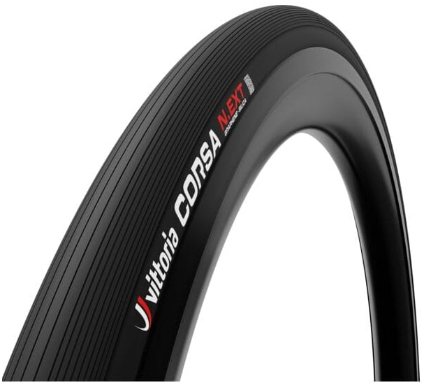 Vittoria Corsa N.EXT 700 x 26mm TLR G2.0 TLR Road Bike Tyre - Black - Sportandleisure.com