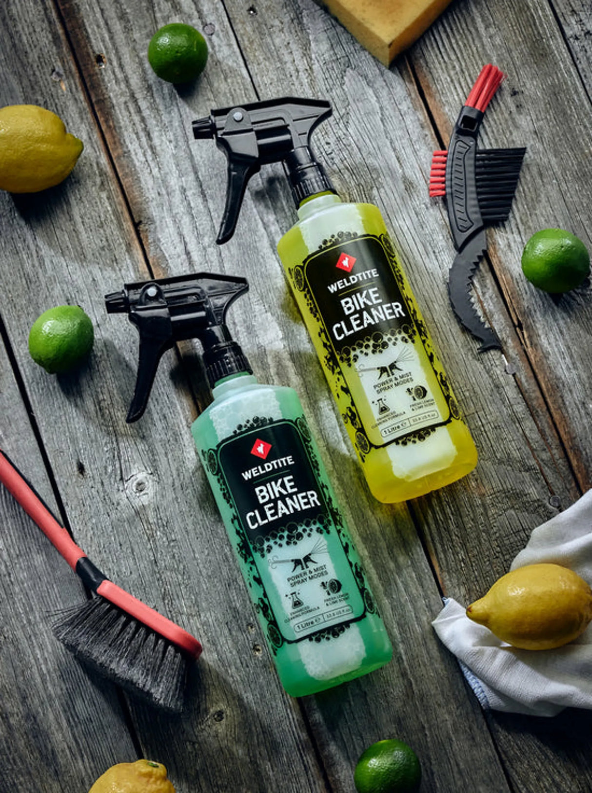 Weldtite Biodegradable Lime Bike Cleaner - 1 Litre - Sportandleisure.com