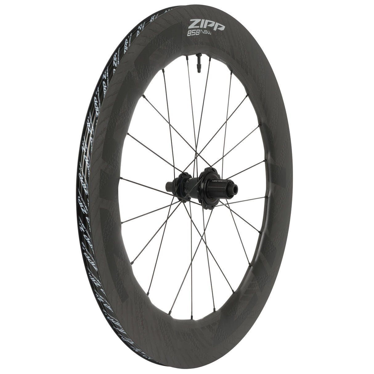 Zipp 858 NSW Carbon Tubeless Road Bike Rear Wheel - Sport & Leisure