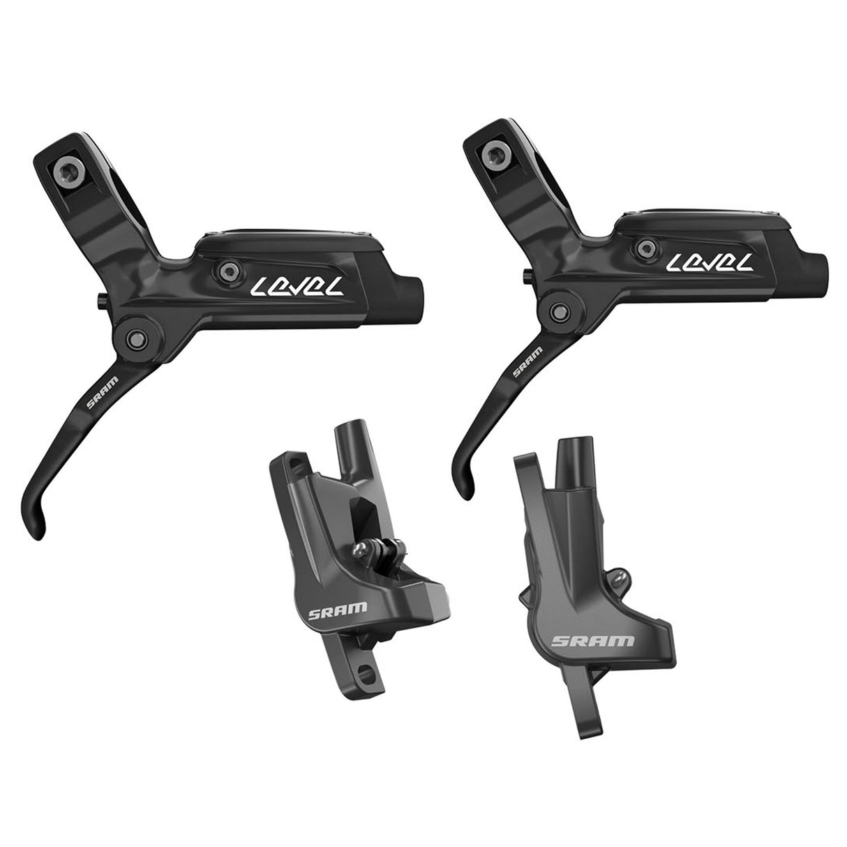 SRAM Level Disc Brake Set - Black - Sportandleisure.com