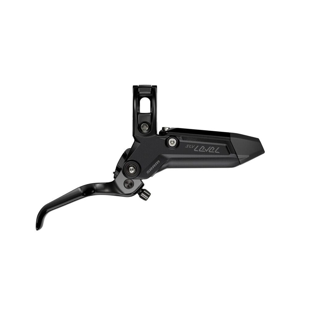 SRAM Level Silver Stealth 4 Piston Disc Brake Set - Black - Sportandleisure.com