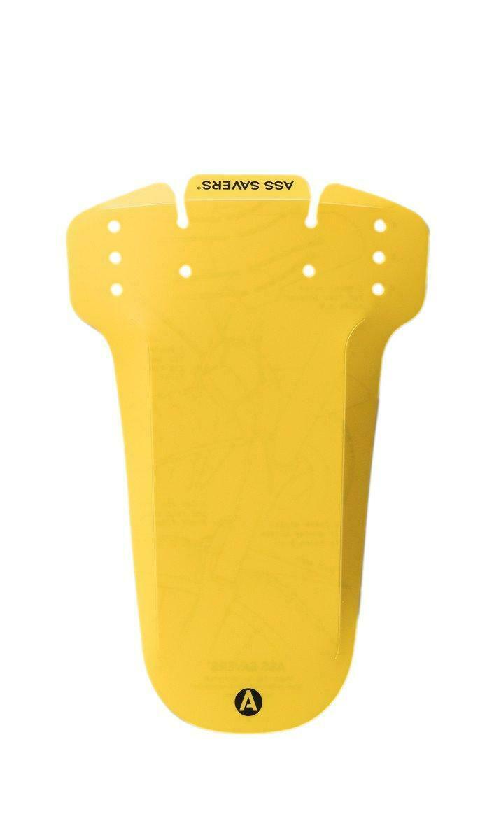 Ass Saver Big MTB Mudguard Set - Yellow - Sportandleisure.com (7501623460097)