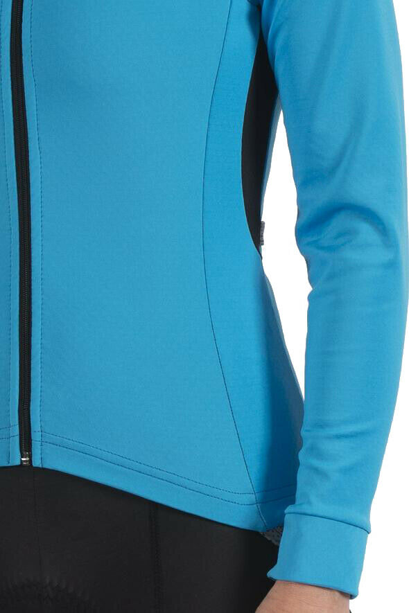 Lusso Aqua Repel Ladies Cycling Jacket - Blue - Sportandleisure.com (7501622116609)