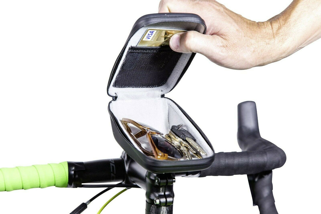 SP Connect Wedge Handlebar Bag / Case Set - Black - Sportandleisure.com