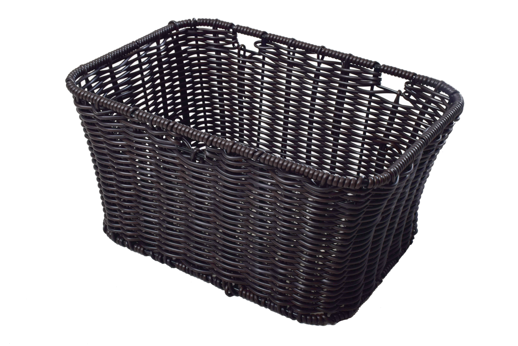Large Bike Pet Basket - Brown - Rear Mounted - Ideal For Cats & Dogs - Sportandleisure.com