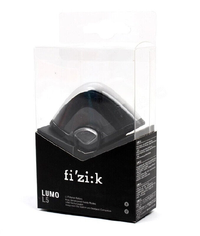 Fizik Lumo L5 Rear Light - USB Rechargable - Aero Design - Sportandleisure.com