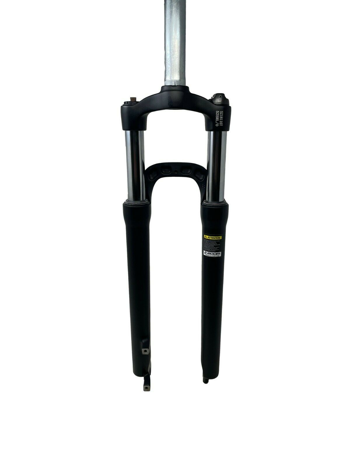 Zoom 525 27.5" 650b Remote Lockout Fork - 1 1/8" Straight Steerer - Matte Black - Sportandleisure.com (7102832115866)
