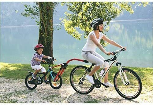 Peruzzo Trail Angel Kids Bicycle Tow Bar Tag Along For 10" - 24" - Green - Sportandleisure.com (6968038490266)