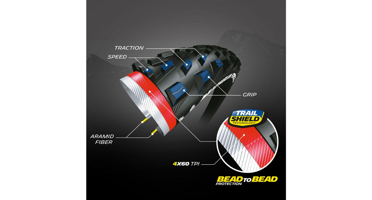 Michelin Force AM Performance TLR MTB Tyre - 29 x 2.35 (622-58) - Sportandleisure.com (6968158781594)