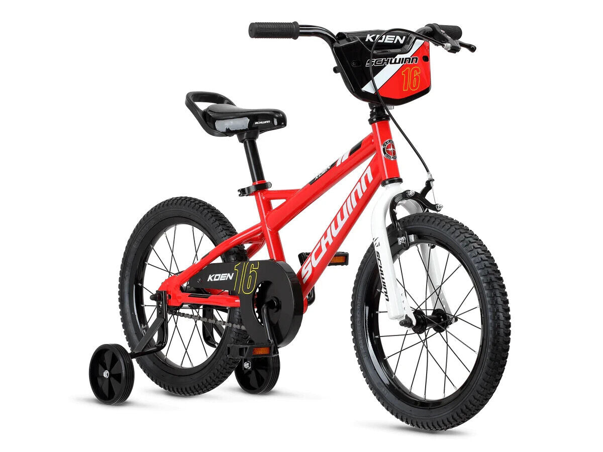 Schwinn Koen 16" Kids Bike - Blaze Red - Sportandleisure.com