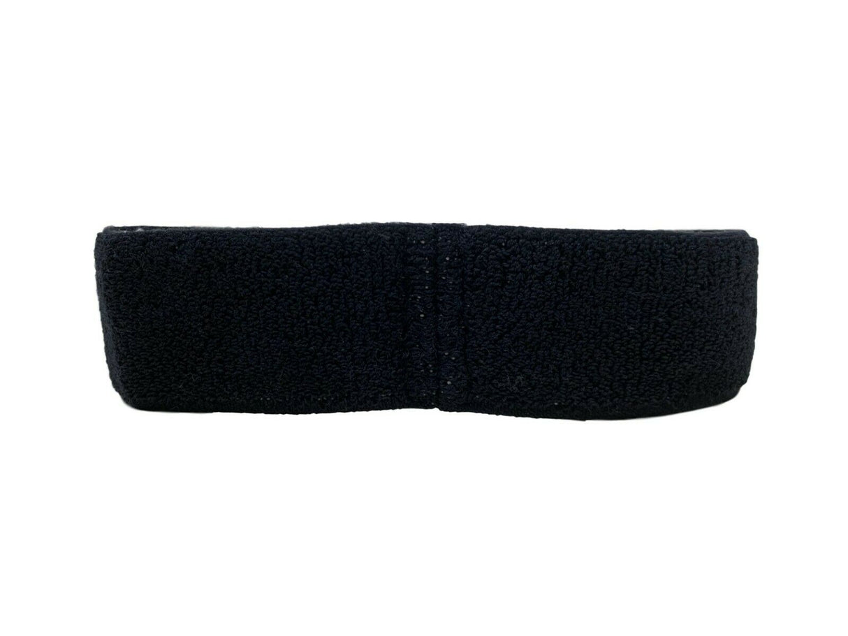Fila Sports Headband / Sweatband - Black With White Logo - Unisex - Sportandleisure.com (6967997005978)