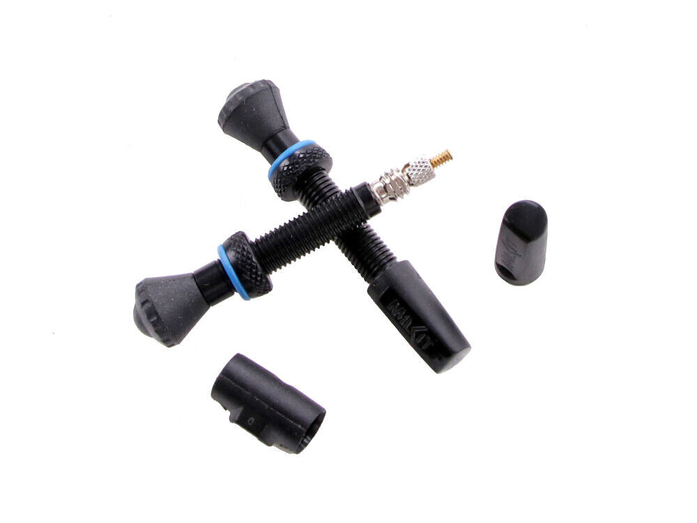 milKit Valve Kit - Tubeless Valve Set - Choose Valve Length - Sportandleisure.com