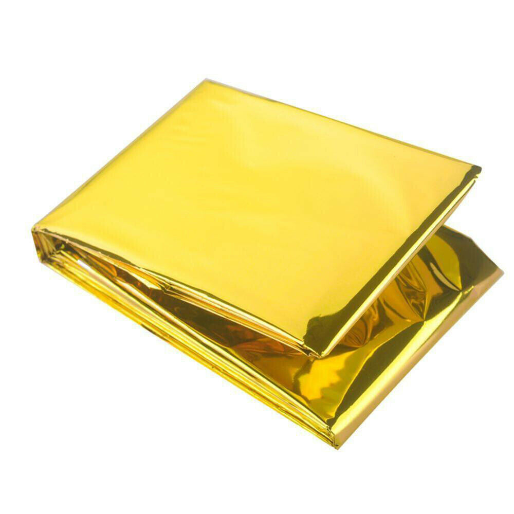 Vaude Large Rescue Blanket - Gold / Silver - 160 x 210cm - Sportandleisure.com (6968029446298)