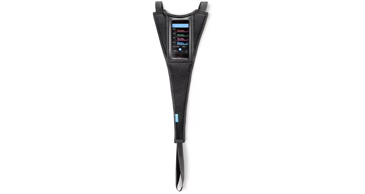 Tacx Sweat Net With Integrated Phone Holder - Black - Sportandleisure.com (6968067260570)