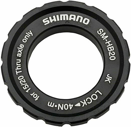 Centerlock Rotor Lock-Ring Shimano SM-HB20 For 15mm / 20mm Through-Axle Hubs - Sportandleisure.com (6967876124826)