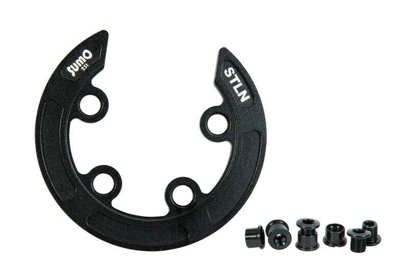 Stolen BMX Sumo Sprocket Guard 28t Black 7075 Aluminium 4 Bolt - Sportandleisure.com (6968080597146)