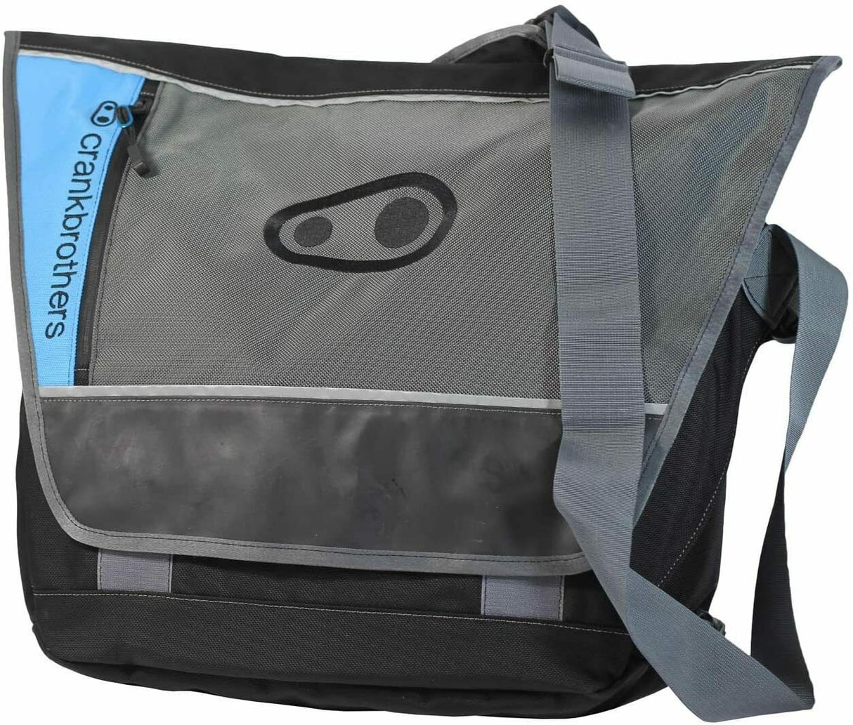 Crank Brothers Alley Messenger Bag - 26L - Reflective - Sportandleisure.com (6968152522906)