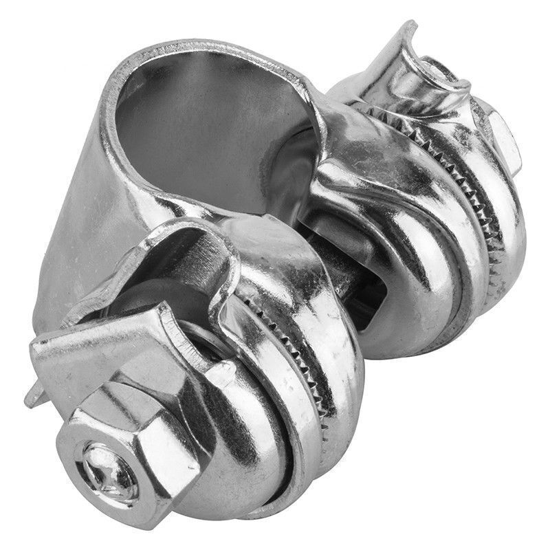 22.2mm Seat Post Clamp Mount Bracket - Black or Silver - Sportandleisure.com