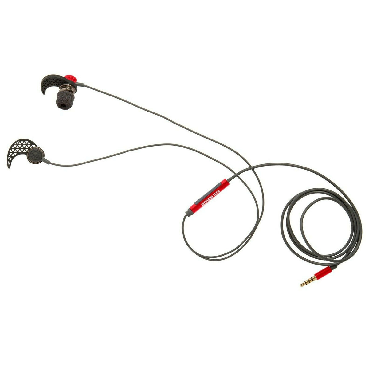 Outdoor Tech Makos Earbuds - Sweatproof Sports Earphones - Black / Grey Or Red - Sportandleisure.com (7062395551898)