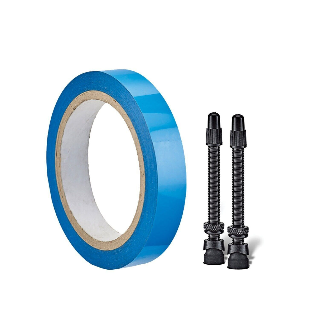 Weldtite Tubeless Conversion Kit For MTB - 55mm Valves - 24mm Tape - Sportandleisure.com