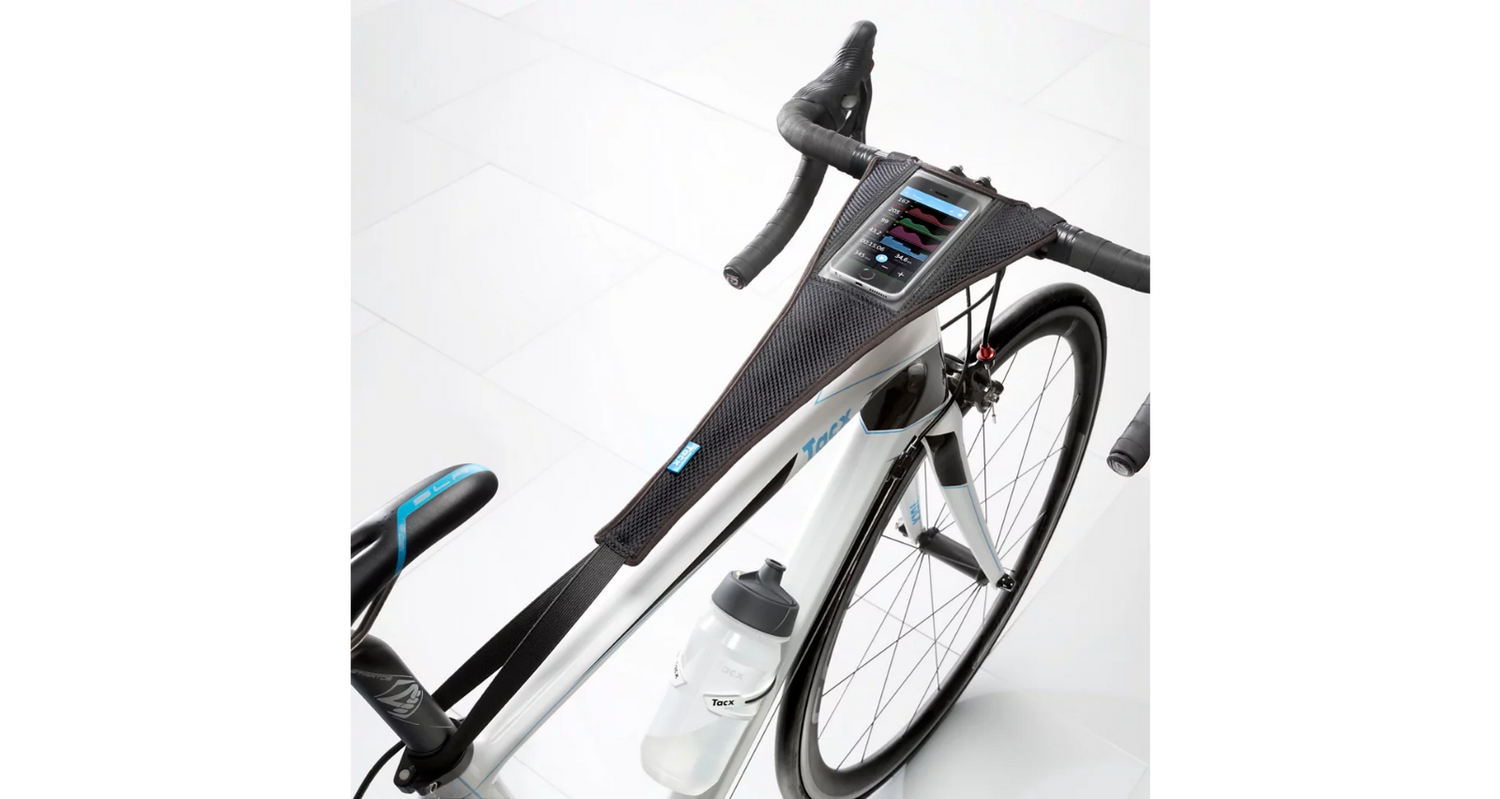 Tacx Sweat Net With Integrated Phone Holder - Black - Sportandleisure.com (6968067260570)