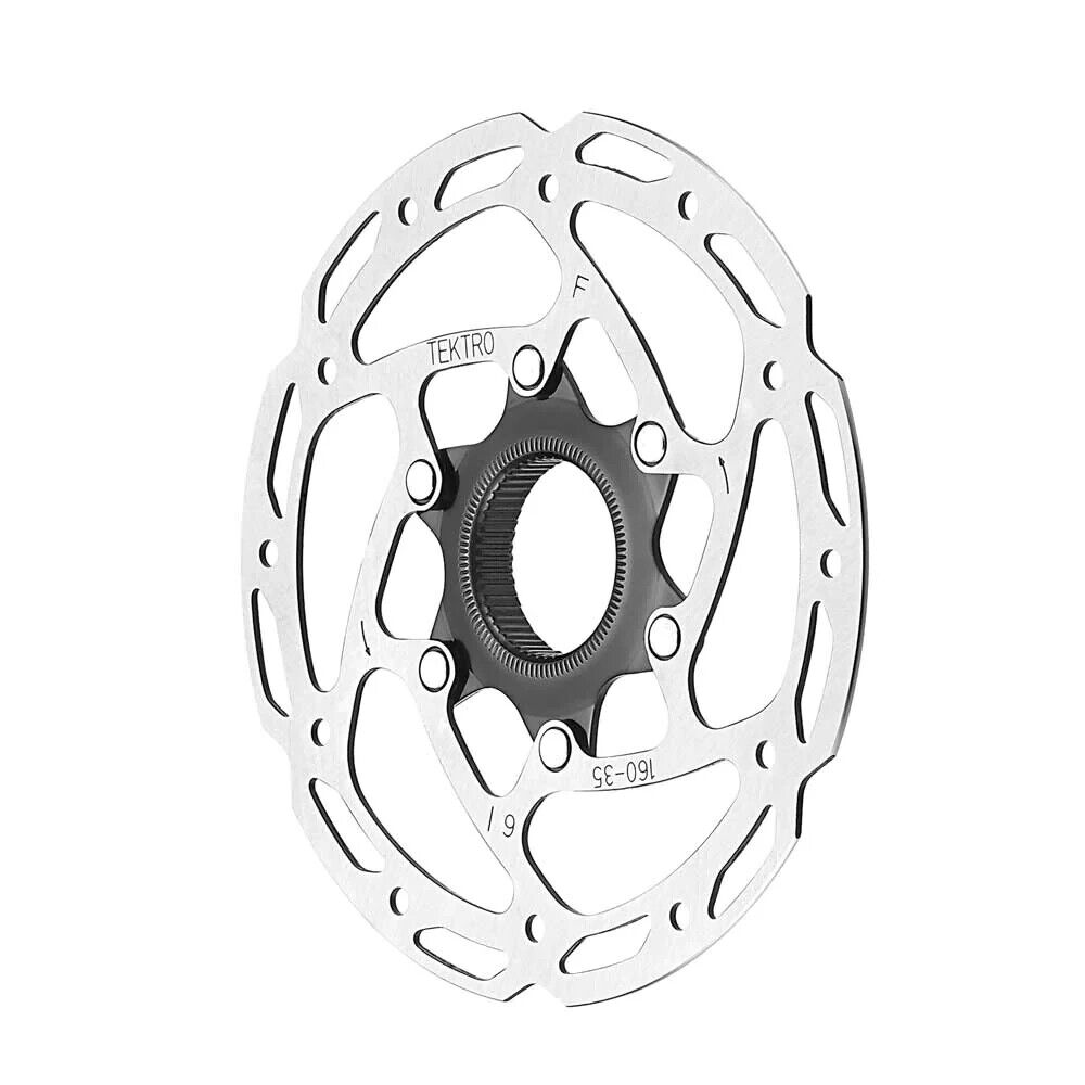 Tektro 160mm Centrelock Disc Rotor - Silver - TR160-35 - Sportandleisure.com