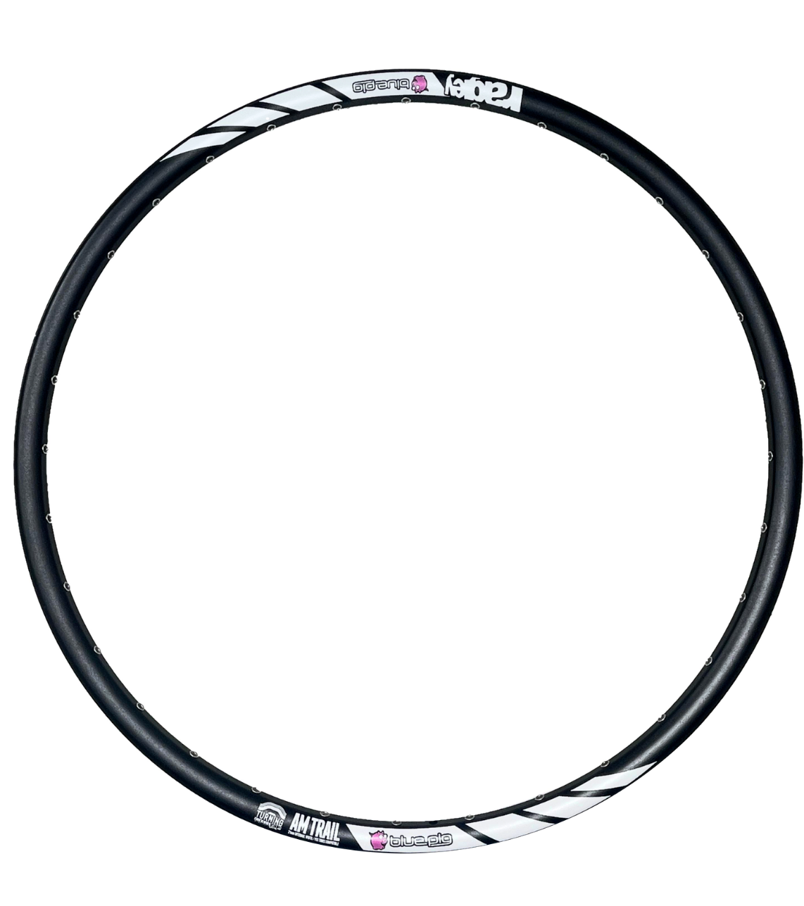 Ragley Blue Pig AM Trail 26" MTB Rim - 32 Hole - Black - Sportandleisure.com