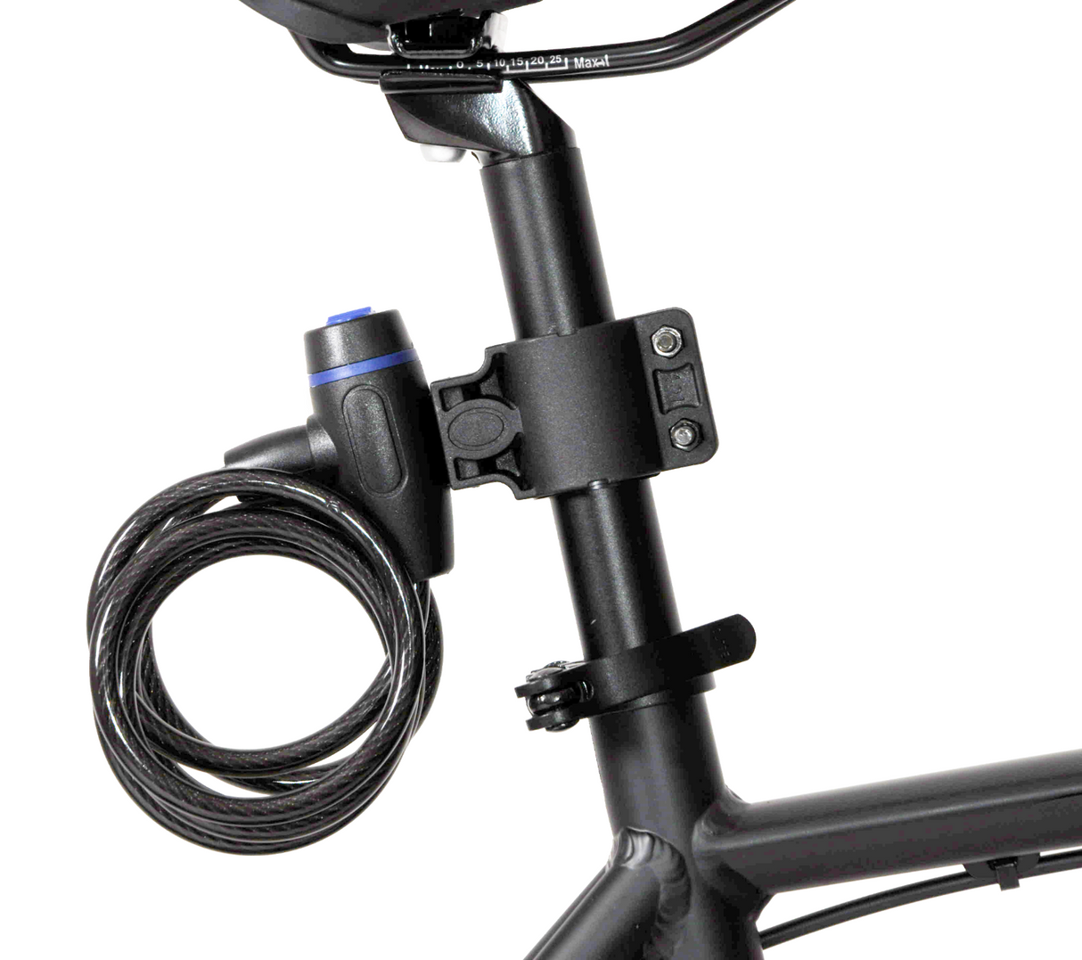 Twice High Security Cable Bike Lock - 8mm x 1.5m - 2 Keys - Black - Sportandleisure.com (6967985766554)