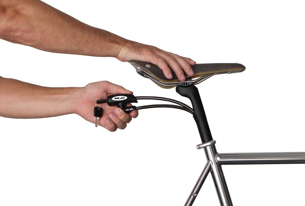 XLC Seatpost With Integrated Lock - Black - 27.2mm or 31.6mm - LO-C22 - Sportandleisure.com