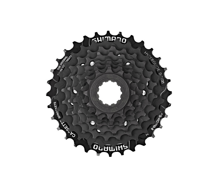 Shimano Altus CS-HG200-8 8 Speed MTB Cassette / Sprocket 12T / 32T Black - Sportandleisure.com (6968098226330)