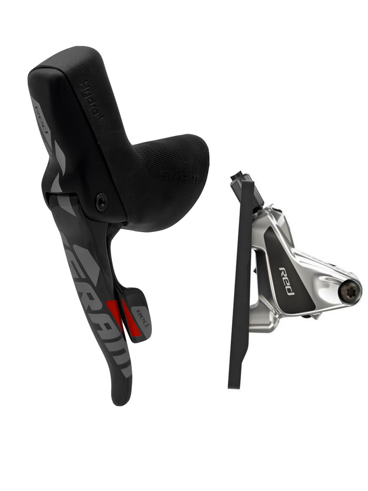 SRAM Red 22 Brake & Shifter with Hydraulic Disc Caliper - Left - 2 Speed - Sportandleisure.com (6968141545626)