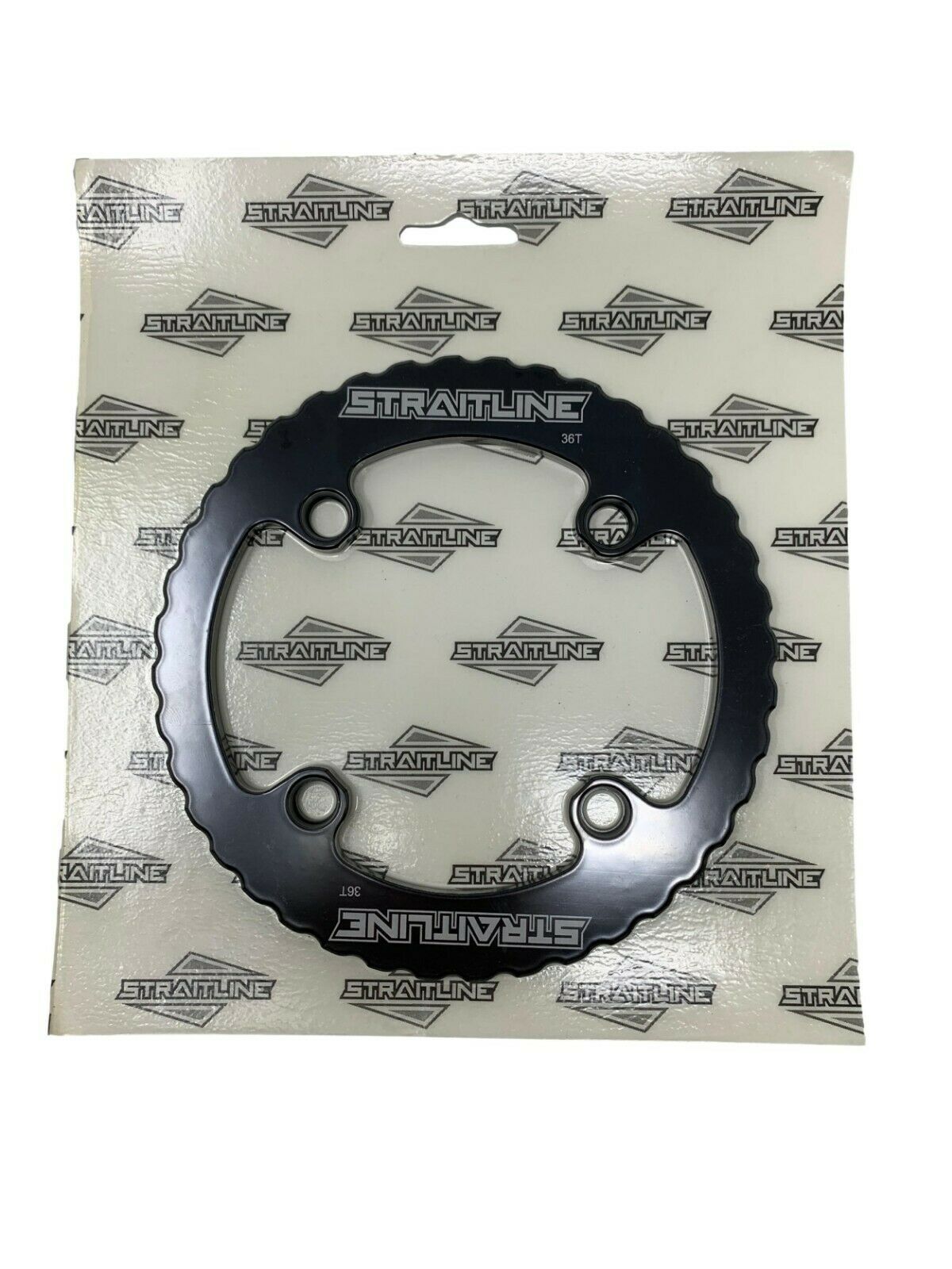 Straitline Serrated Alloy Bash Guard 32-34T Or 36T - Black Or White - Sportandleisure.com (6968091738266)