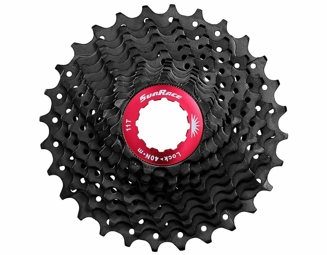SunRace CSRX1 11 Speed Cassette - Black or Silver - Sportandleisure.com (6968149934234)