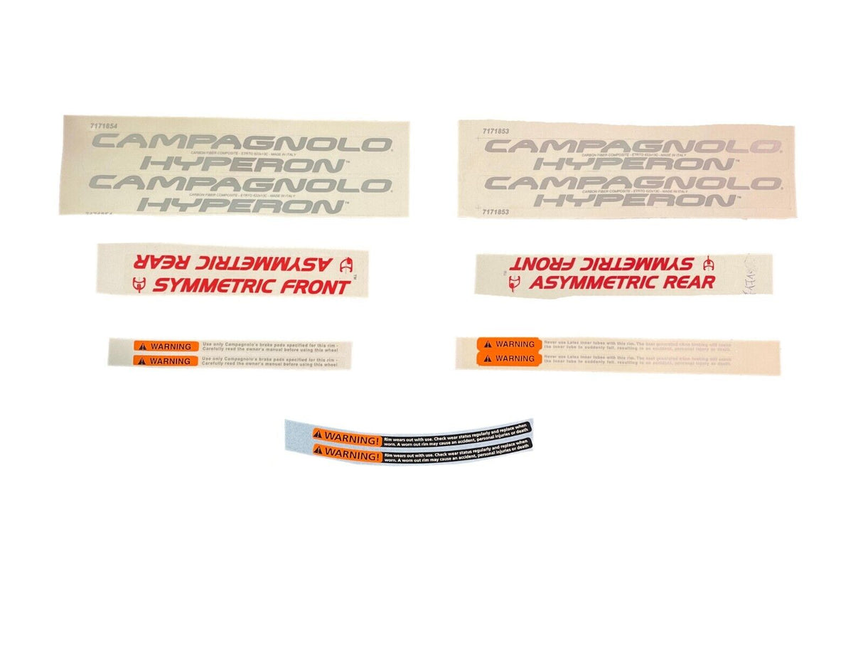 Campagnolo Hyperon Wheel Decal Kit - LAB-HYC05 - Sportandleisure.com