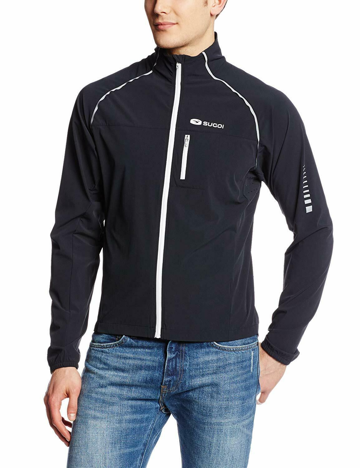 Sugoi Mens RSR Lightweight Sports Jacket - Black - Sportandleisure.com (6968026300570)