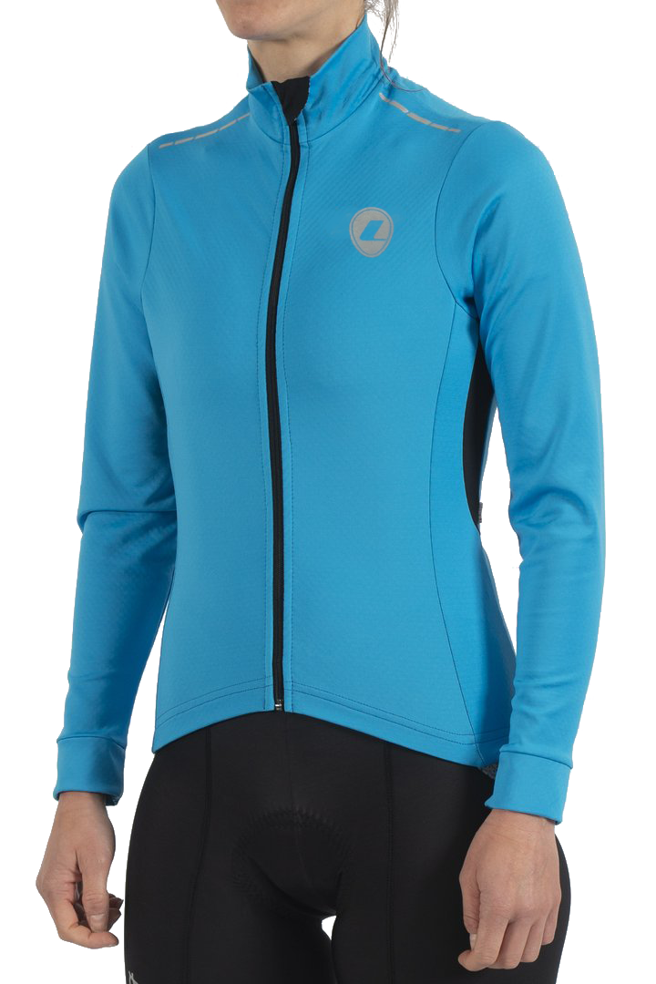 Lusso Aqua Repel Ladies Cycling Jacket - Blue - Sportandleisure.com (7501622116609)