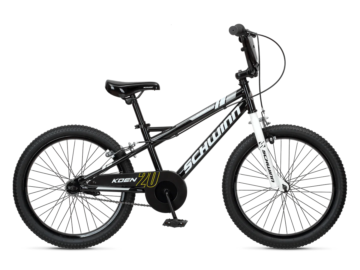 Schwinn Koen 20" Kids BMX Bike - Jet Black - Sportandleisure.com