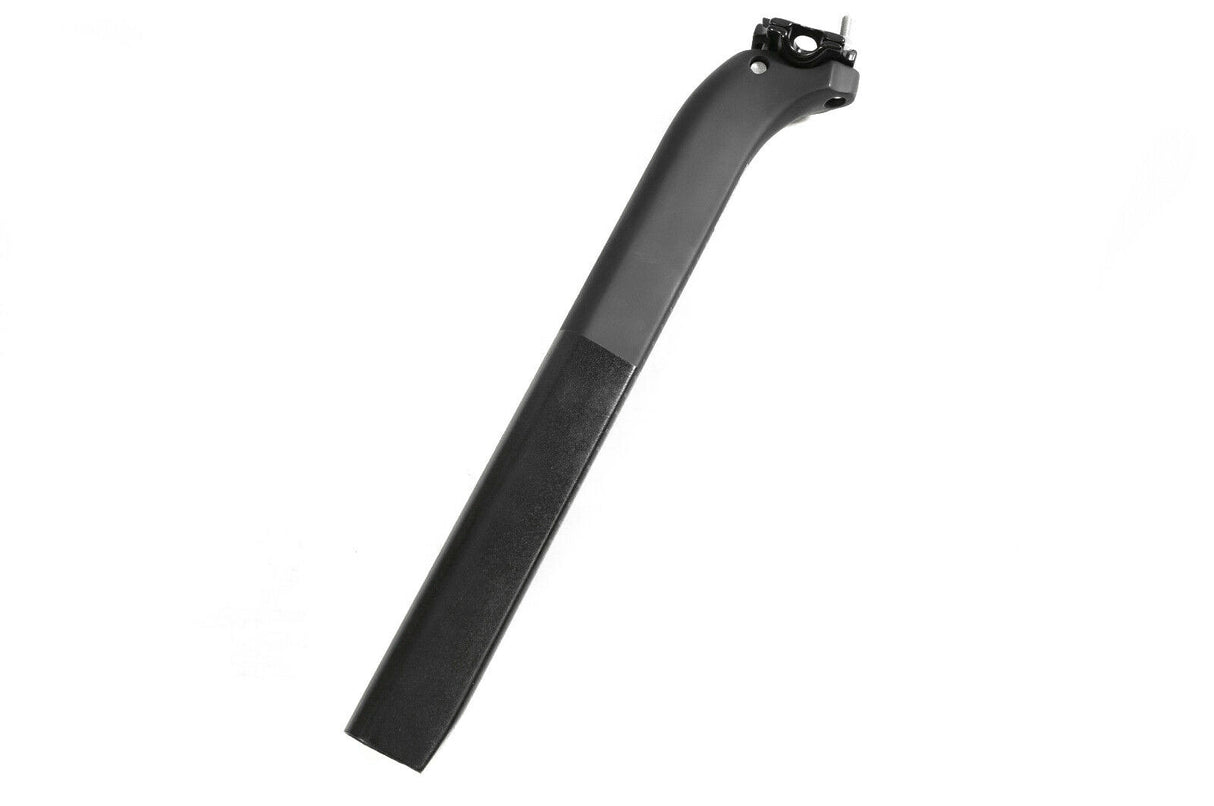 Tropix UDM Carbon Tapered Aero Seatpost - 400mm - Black - Sportandleisure.com (6968097767578)