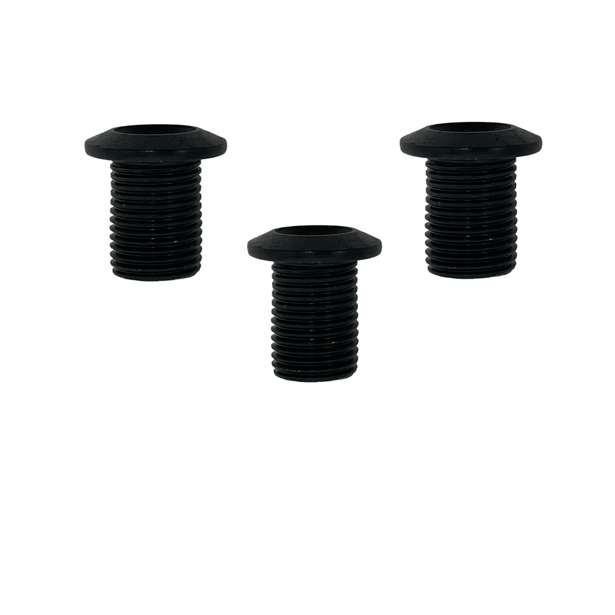 Universal Triple Chainring Fixing Bolts - Black - Choose QTY - Sportandleisure.com (6968058216602)