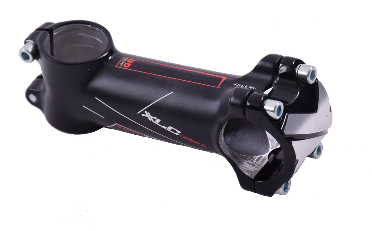 XLC Carbon Alloy SL Stem - 31.8mm - 8 Degree Rise - Black - Sportandleisure.com (6968093900954)