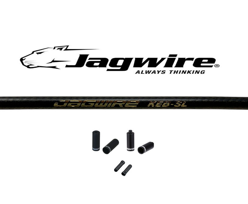 Jagwire Pro Kevlar Reinforced Compressionless Brake Housing Kit 850mm + 1500mm - Sportandleisure.com (6968039243930)