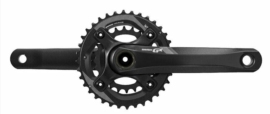SRAM GX 1400 2 x 11 Fat Bike GXP Chainset - 36 / 24t - 170mm Crank Arm - Sportandleisure.com