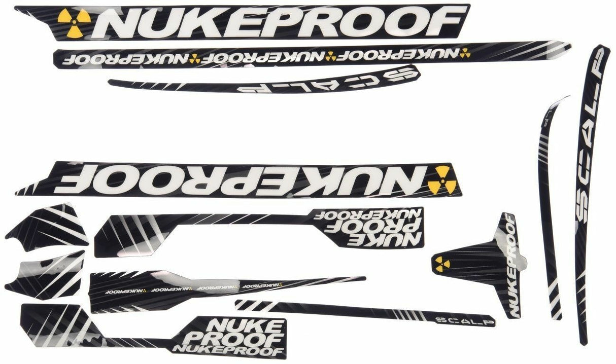 Nukeproof Frame 2012 Sticker Kit / Decal Kit. Choose from Snap, Mega and Scalp - Sportandleisure.com (6968050614426)