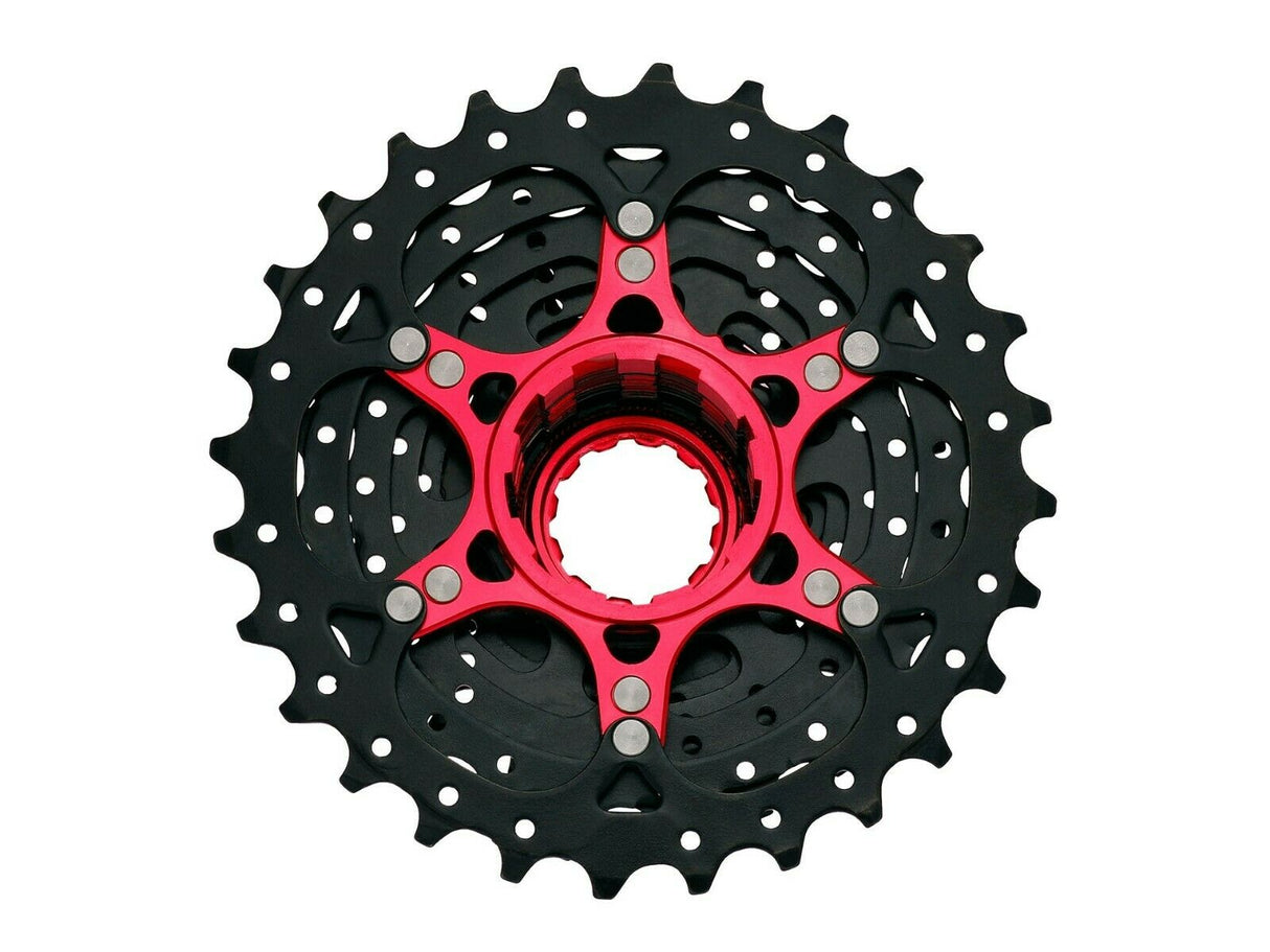 SunRace CSRX0 10 Speed Cassette - Black or Silver - Sportandleisure.com (6968150294682)