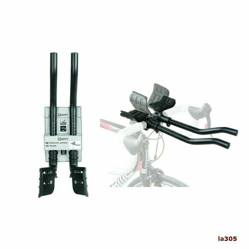 Mighty Foldable Aero Design Triathlon Bars / Tri-Bars - 24.5mm - 31.8mm - Black - Sportandleisure.com (6968050516122)