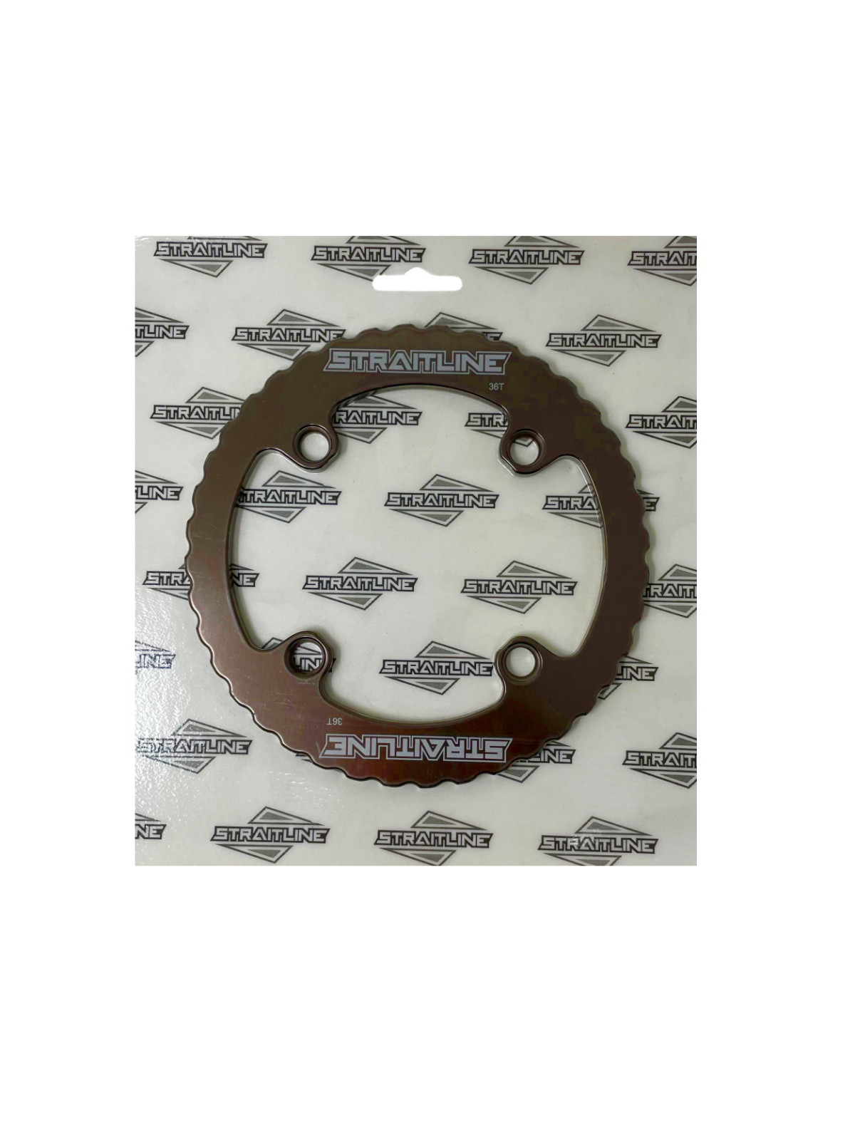 Straitline Serrated Alloy Bash Guard 32-34T Or 36T - Black Or White - Sportandleisure.com (6968091738266)