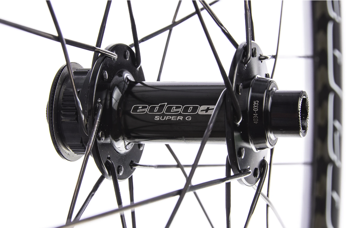 Edco Aerosport Umbrial Disc Carbon Clincher 700c Front Wheel - Sportandleisure.com (6967885267098)
