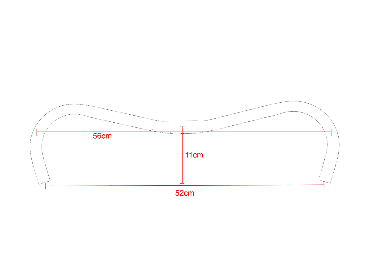 Corratec Retro Race Lite Bull Bar 22.2mm - 540mm Bars - Silver - Sportandleisure.com (6967880351898)