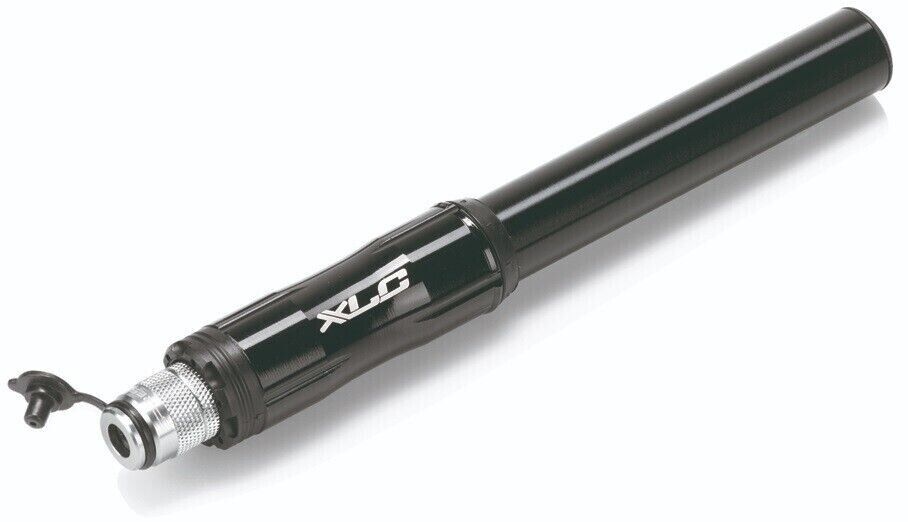 XLC PU-A09 Dual Valve Extra Slim Mini Pump - Black - Sportandleisure.com